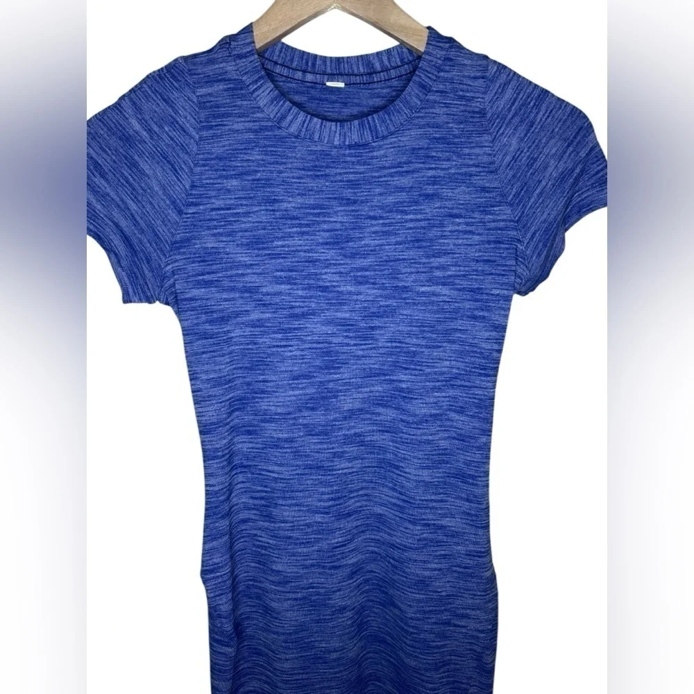 Lululemon &go Where To Dress Size 2 Heathered Sapphire Blue